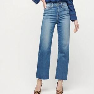 CLOSET CLOSING* J crew slim wide leg jeans french blue
